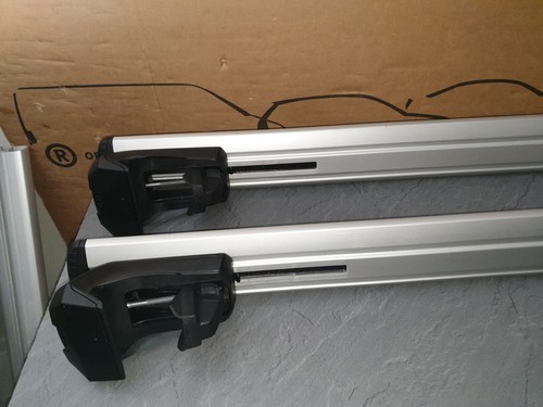 GENUINE THULE ROOF BARS WINGBAR EVO 7113 RACK VW TIGUAN MK2 TOURAN TOUAREG KAROQ - Picture 9 of 14