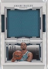 2023 Panini National Treasures Colossal Rookie Materials 21/99 Amari Bailey 09te