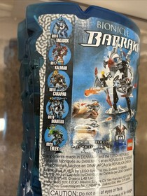 2006 Lego Bionicle Barraki Pridak 8921 New Sealed Lego #8921 See All The Picture