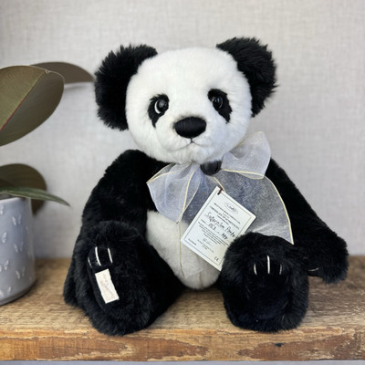 Deans Rag Book Bear Panda Limited Edition Sugarplum Pandabär superweich 11 Zoll