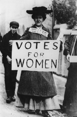 Historical moment Women March at the New-York Historical Society