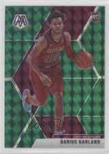 2019-20 Panini Mosaic Rookies Green Prizm Darius Garland #249 7ba