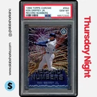 1999 TOPPS CHROME #RN4 KEN GRIFFEY JR. RECORD NUMBERS PSA 10