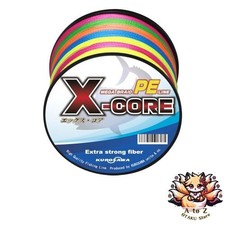 NEW KUROSAWA PE Fishing Line X-CORE multicolor 1000m 8strands No.14 132lb/59.8kg