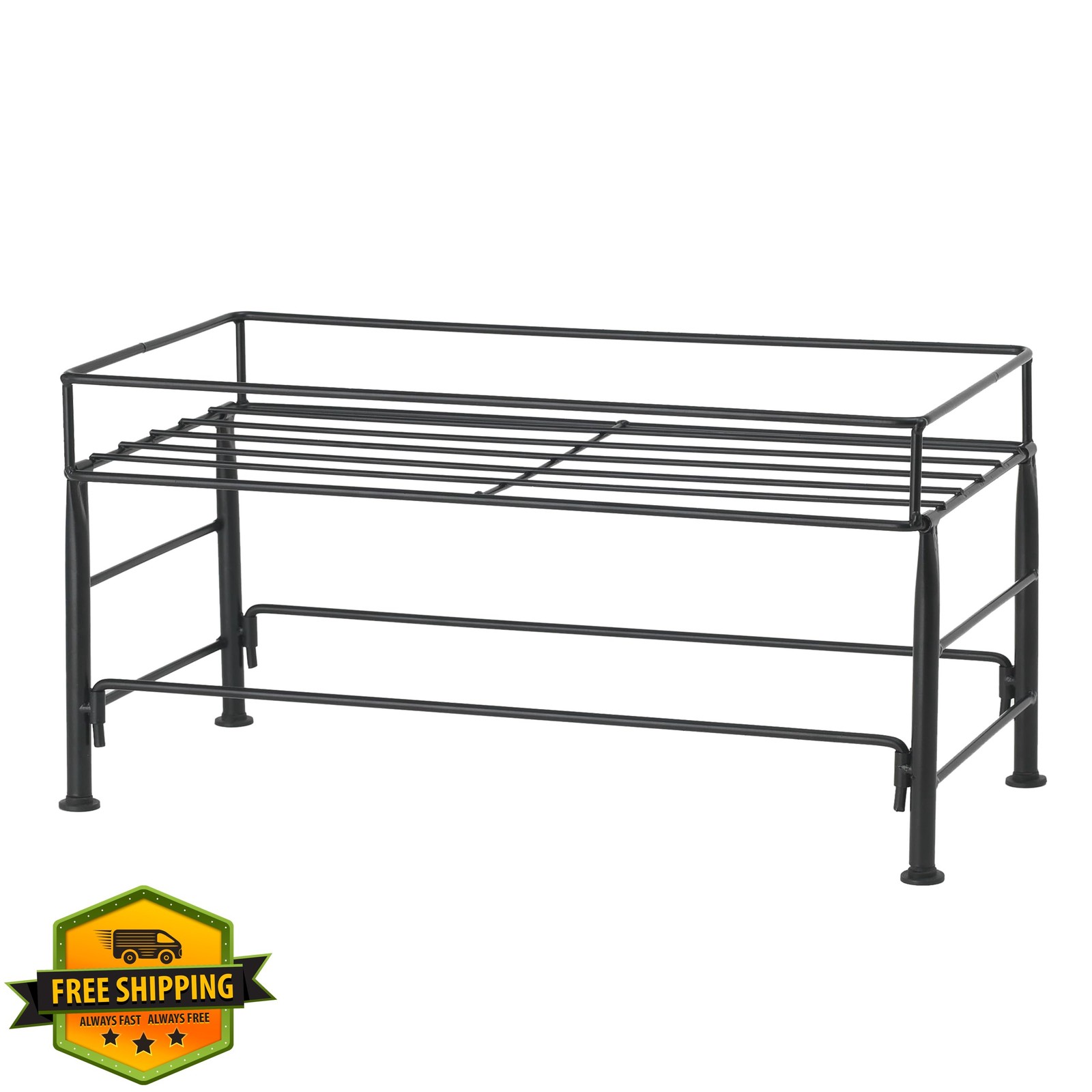 PetRageous Tobys Dog Feeder Black Steel Frame for Medium Dog