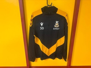 Bradford City 2025/26 | Player Training 1/4 Zip Top | Joe White