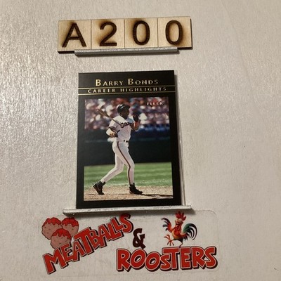 2002 Fleer Barry Bonds Career Highlights Barry Bonds #3BB
