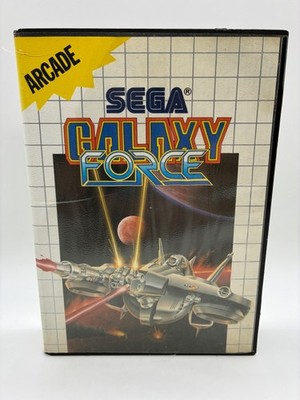 Galaxy Force Sega Master System Spiel OVP ohne Handbuch ORIGINAL getestet funktioniert PAL
