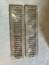 Set Of 2 Hart Cooley Floor Vent/Grille Beige Green 13x3.5" 011303 H150445 NEW