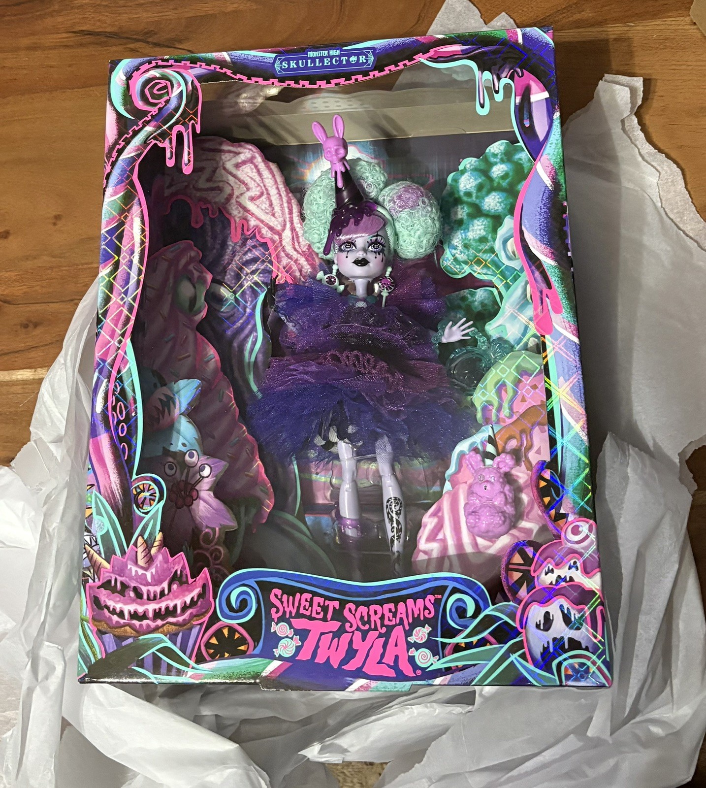SDCC 2025 Monster High Sweet Screams Twyla Doll NEW SEALED IN HAND
