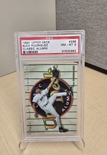 Alex Rodriguez 1994 Upper Deck Classic Alumni #298 PSA Near Mint 8