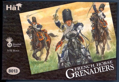 HaT Miniatures 1/72 FRENCH HORSE GRENADIERS Figure Set
