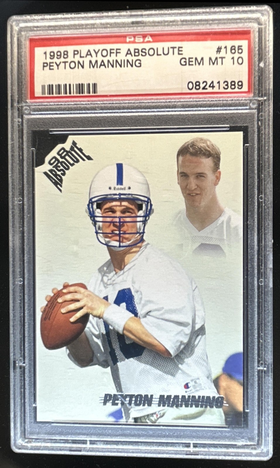 Peyton Manning Playoff Absolute Retail #165 Base