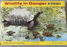 Brooke Bond Teekarten Wildtiere in Gefahr Komplettsatz im Album