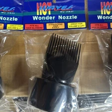 Hot Waves Wonder Nozzle Pik Hair Dryer Attachment Fits All Hair Dryers