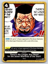 One Piece - OP10-096 - There's No Longer Any Need for the Seven Warlords of the
