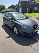 Seat Leon Se Tdi 5 Door 1.6 Diesel Hatchback Manual 2012. Grey.£20 road tax