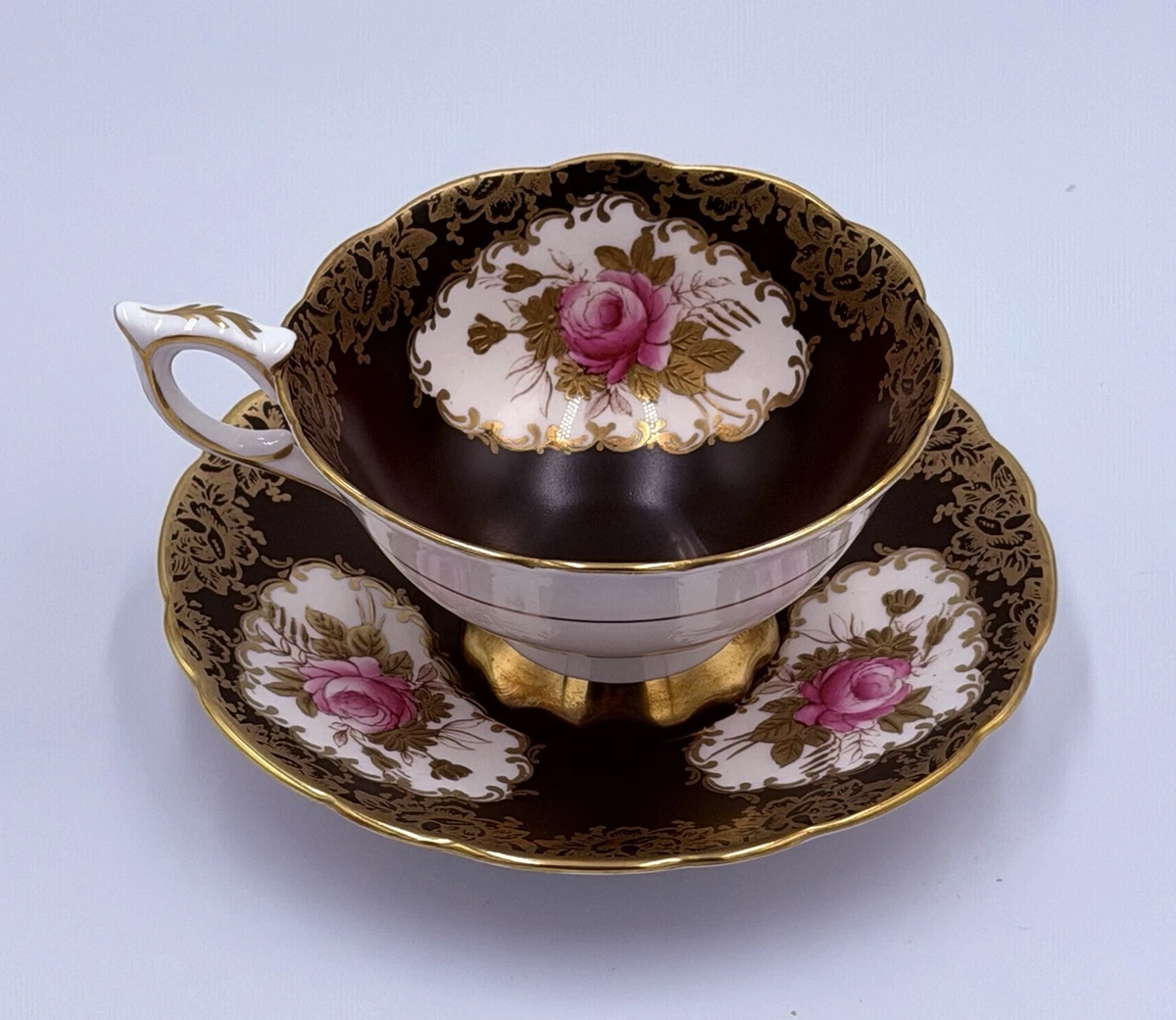 Staffordshire Tea Cup In Antique Ceramic & Porcelain Cups