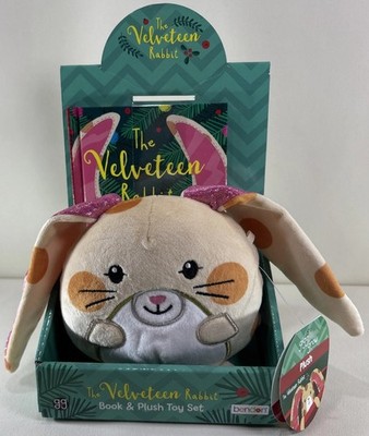 New! Velveteen Rabbit Book Plush Toy Set Classic Kid s Children s Reading Story