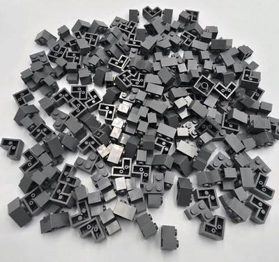 Lego dunkelgrau 2357 Ecksteine Konvolut Lasten Teile Konvolut 190+ Teile