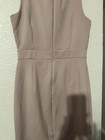 Enfocus Studio Women’s Beige Sleeveless Bow Neck Chiffon Jumpsuit Size 8 — photo 4