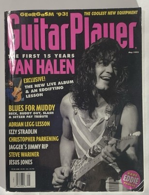 Guitar Player Magazine  May 1993  Eddie Van Halen Buddy Guy Mick Jagger