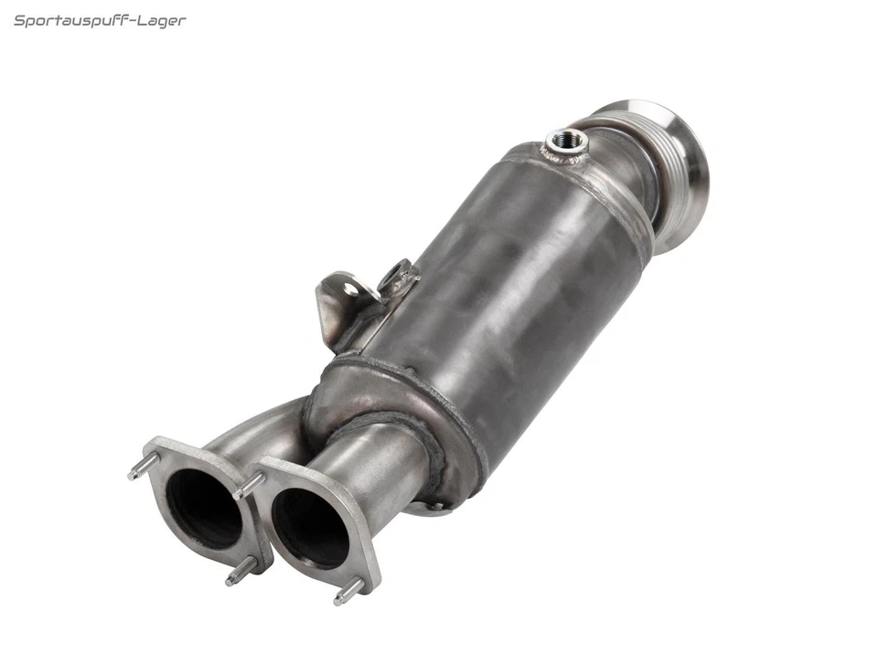 HJS Ø76mm Frontpipe mit Sport-Kat BMW 1er 135i Coupe E82 + Cabrio E88 (Euro 5) - Bild 3 von 4