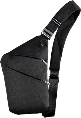 VADOO Sling Bag - Anti-theft Crossbody Shoulder for Basic Version-black 
