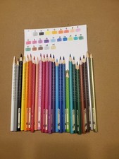 Faber Castell Colour Grip Coloring Color Pencils Set of 24