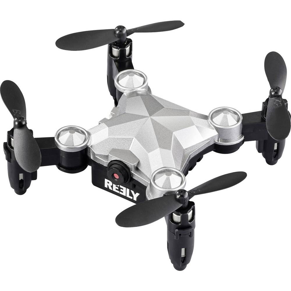 Drone quadricoptère prêt à voler Reely Suitcase mini drone RtF