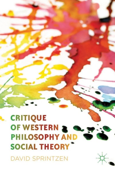 D. Sprintzen | Critique Of Western Philosophy And Social Theory | Taschenbuch-image