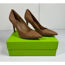 Sam Edelman Women's Hazel Pumps Shoes Cuoio Weave Size 8 NIB 012S