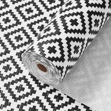 Shelf and Drawer Liner, 12" x 360" Non Slip Kitchen Cabinet Liners Waterproof...