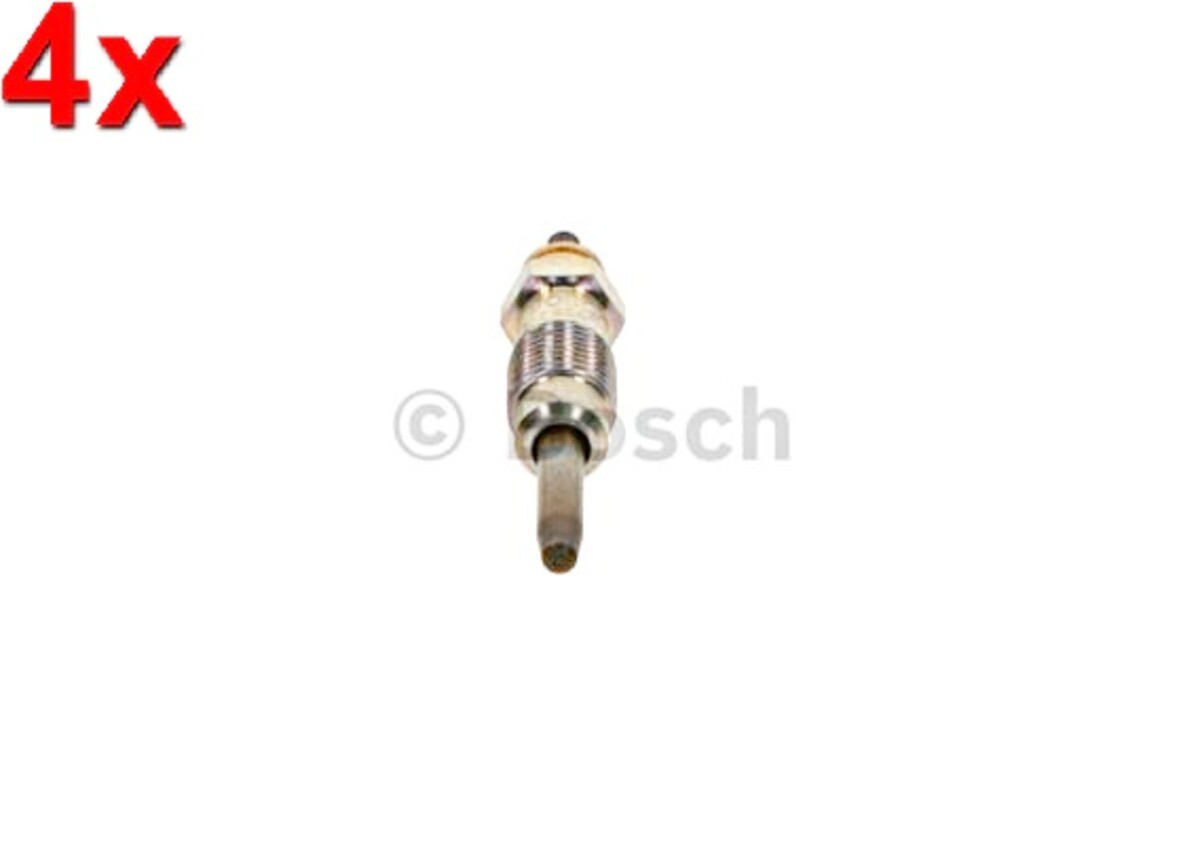 BOSCH 4x Glow Plugs For FIAT Brava Bravo I Marea LANCIA Kappa 94-03 0250202034