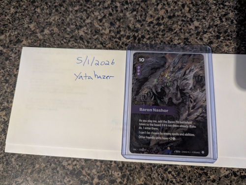 Riftbound TCG Baron Nashor (Ultimate Overflow) - Unleashed 238/219 ...