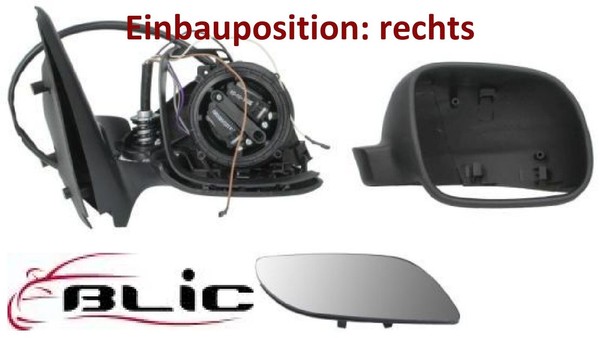 Blic 5402-04-1131979P AußEnspiegel Rechts Spiegel AußEn FüR Seat-image
