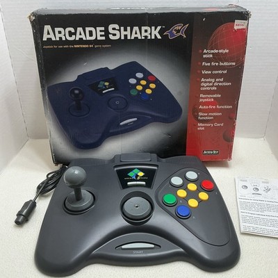 Arcade Shark Joystick - Nintendo 64 N64 - open box 1996 | eBay