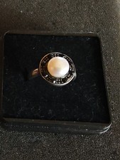 925 Silberring Mit Perle Zu Wahl Unterschiedl...