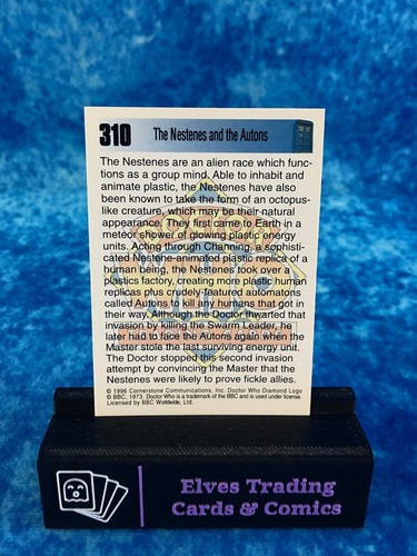 Doctor Who Series 3 SINGLE Non-Sport Trading Card by Cornerstone 1995 - Picture 184 of 224