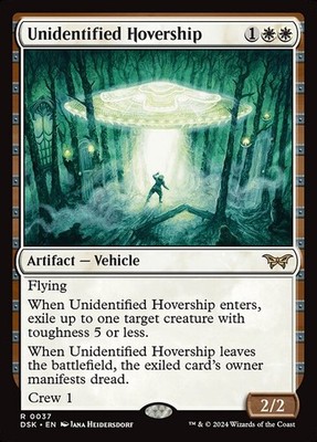 [MTG] Unidentified Hovership (Foil) (0037) (DSK) LP-HP