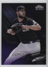 2021 Topps Chrome Black Purple Refractor 105/150 Lucas Giolito #83 uk2