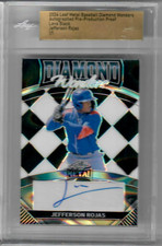 2024 Leaf Metal JEFFERSON ROJAS Lava Black #1/1 Pre-Production AUTO RC BGS