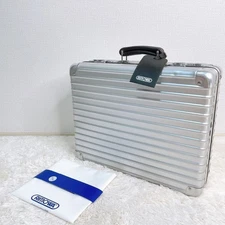 Rimowa Classic Flight Attache Case TSA Lock Aluminum Vintage Style USED