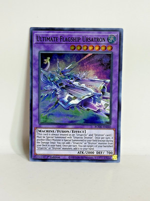Yu-Gi-Oh Ultimate Flagship Ursatron BODE-EN040 Super Rare 1st Edition
