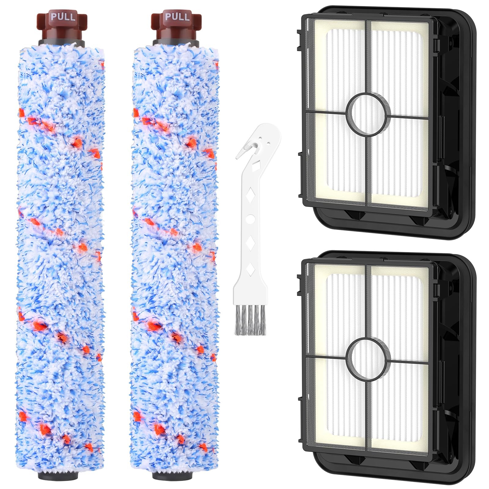 Accessoires Bissell CrossWave C3 Pro 3555N kit brosses rouleaux et filtres pour aspirateur sec