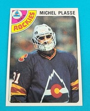 1978 Topps #36 Michel Plasse Colorado Rockies Hockey Card G5