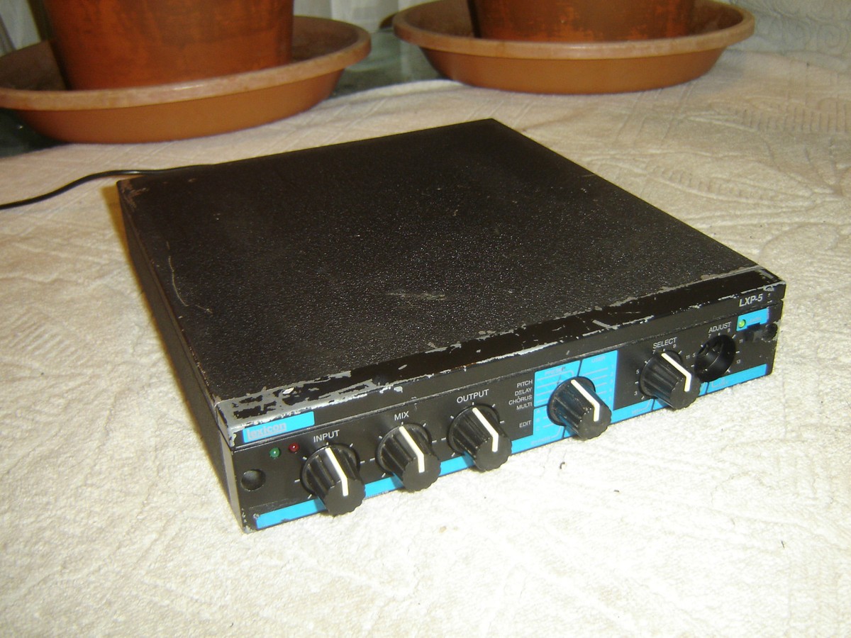 ぱうLexicon LXP-5 エフェクター Lexicon LXP-5, Stereo Effects Processor, Delay, Chorus, Pitch