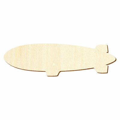 Holz Zeppelin - Deko Basteln 3-50cm