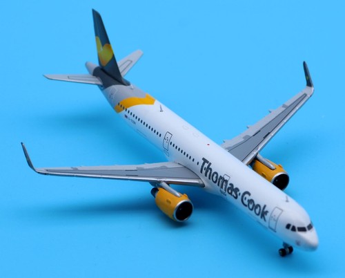 JC Wings 1:400 Thomas Cook Airlines Airbus A321 Diecast Aircraft Model G-TCDH - Picture 6 of 6