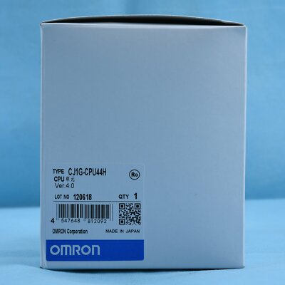 1PC NEW IN BOX OMRON PLC CJ1G-CPU44H CJ1GCPU44H One year warranty